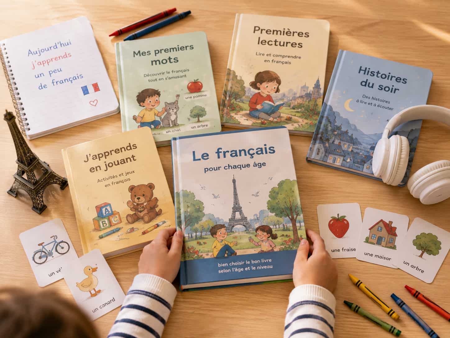 بهترین کتاب آموزش فرانسه برای کودکان
